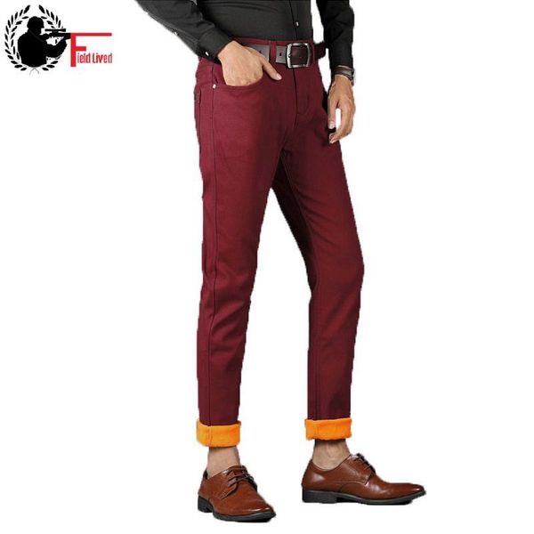 mens fleece pants stretch thicken warm trousers male regular straight smart business dress jogger blue khaki big size 44 210518, Black
mens fleece pants stretch thicken warm trousers male regular straight smart business dress jogger blue khaki big size 44 210518, Black