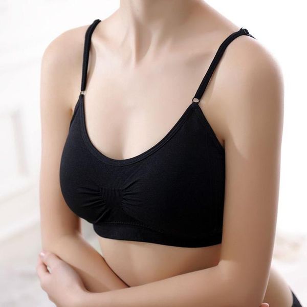 bustiers & corsets tj-tingjun women's thin solid color wrap chest bra underwear camisole no steel ring gathered brassiere trace fya4, Black;white
bustiers & corsets tj-tingjun women's thin solid color wrap chest bra underwear camisole no steel ring gathered brassiere trace fya4, Black;white