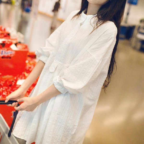 maternity & tees spring summer white thin cotton blouses plus size loose shirt clothes for pregnant women street pregnancy
maternity & tees spring summer white thin cotton blouses plus size loose shirt clothes for pregnant women street pregnancy