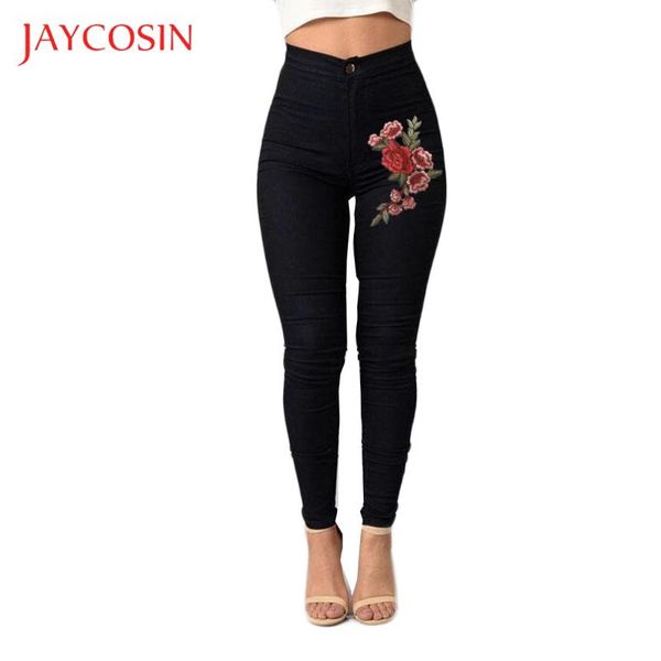 women's jeans jaycosin ladies decorated pure straight barrel tight bottom pants elastic printed in solid colour 729#2, Blue
women's jeans jaycosin ladies decorated pure straight barrel tight bottom pants elastic printed in solid colour 729#2, Blue