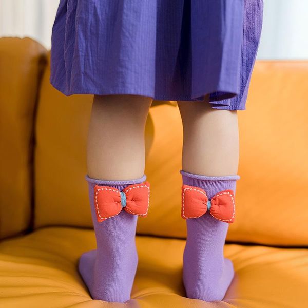children's socks spring and summer bowknot fashion curling boys girls tide clothing, Pink;yellow
children's socks spring and summer bowknot fashion curling boys girls tide clothing, Pink;yellow