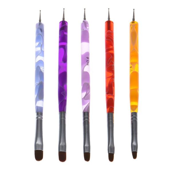 dotting tools 5 pcs colors carving tool wooden handle acrylic nail art 2-ways brushes pens pen painting, Silver
dotting tools 5 pcs colors carving tool wooden handle acrylic nail art 2-ways brushes pens pen painting, Silver