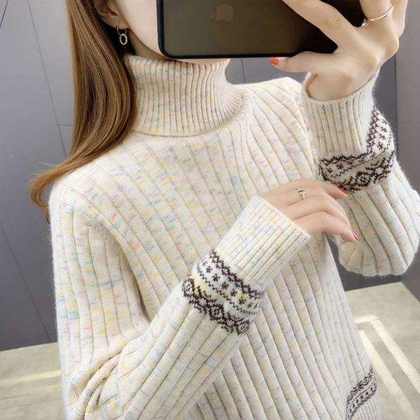 women's sweaters sweater high necked for women's loose and lazy wear 3pcf 2mxd, White;black
women's sweaters sweater high necked for women's loose and lazy wear 3pcf 2mxd, White;black