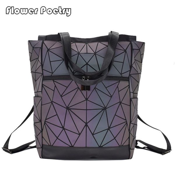 backpack multifunction luminous women man geometric holographic travel backpacks large capacity students lapbag mochila 2021 
backpack multifunction luminous women man geometric holographic travel backpacks large capacity students lapbag mochila 2021