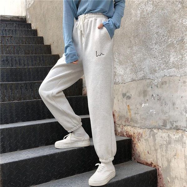 women's pants & capris women fleece embroidered harem sweatpants female casual loose plus velvet thick sweatpant sweet korean winter au, Black;white
women's pants & capris women fleece embroidered harem sweatpants female casual loose plus velvet thick sweatpant sweet korean winter au, Black;white