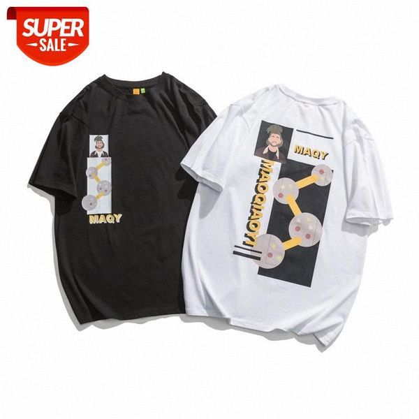 mansclot creative print round neck short sleeve t-shirt male half couple #h61c, White;black
mansclot creative print round neck short sleeve t-shirt male half couple #h61c, White;black