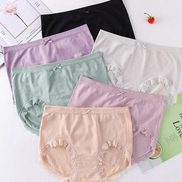 women's panties cotton large sizes lace thin bow traceless thread briefs plus size high waist underwear for women, Black;pink
women's panties cotton large sizes lace thin bow traceless thread briefs plus size high waist underwear for women, Black;pink