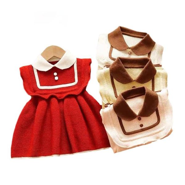 baby girl sweater dresses knitted sleeveless kids girls clothes fashion party 1st birthday dress for year clothing girl's, Red;yellow
baby girl sweater dresses knitted sleeveless kids girls clothes fashion party 1st birthday dress for year clothing girl's, Red;yellow