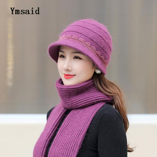 beanie/skull caps winter women hat scarf set mother sets plus velvet fur warm knitted elegant lace bucket, Blue;gray
beanie/skull caps winter women hat scarf set mother sets plus velvet fur warm knitted elegant lace bucket, Blue;gray