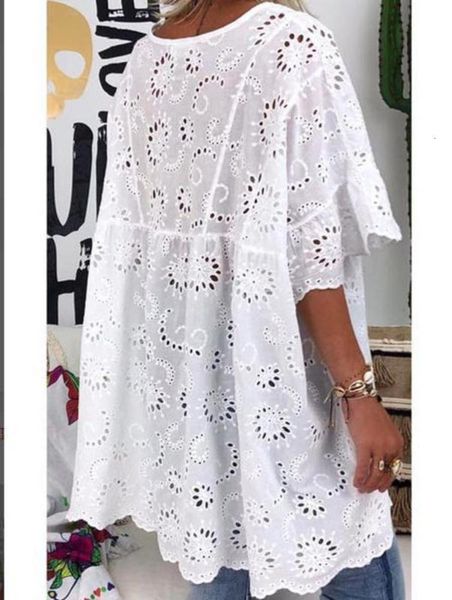casual dresses spring women's v-neck hollow out embroidery blouse short sve drs, Black;gray
casual dresses spring women's v-neck hollow out embroidery blouse short sve drs, Black;gray