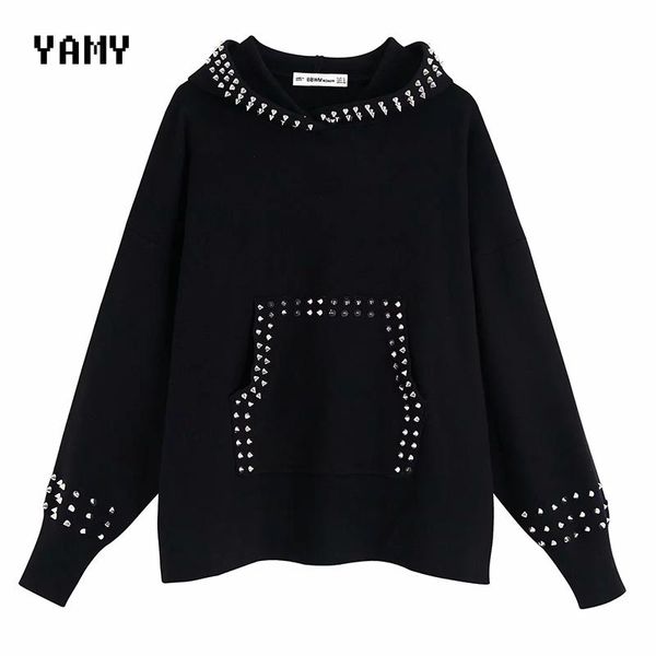 women's hoodies & sweatshirts womens winter rivet sweatshirt fashion zora vicky knitted hooded pullovers outwear oversized black 2021
women's hoodies & sweatshirts womens winter rivet sweatshirt fashion zora vicky knitted hooded pullovers outwear oversized black 2021