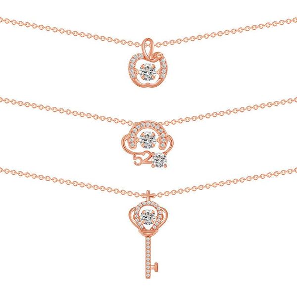 pendant necklaces crystal key necklace micro-encrusted zircon clavicle chain alloy jewelry female, Silver
pendant necklaces crystal key necklace micro-encrusted zircon clavicle chain alloy jewelry female, Silver