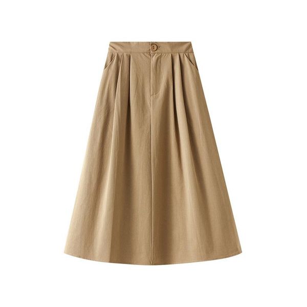 skirts women girl skirt spring summer 2021 button zipper pockets long pure color 0829 female students posed a bust word, Black
skirts women girl skirt spring summer 2021 button zipper pockets long pure color 0829 female students posed a bust word, Black