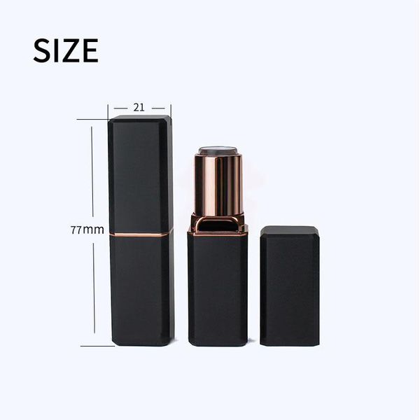 storage bottles & jars 10-50pcs square corner empty lipstick tubes imitation aluminum texture lip tube pearly white matte black wholesell
storage bottles & jars 10-50pcs square corner empty lipstick tubes imitation aluminum texture lip tube pearly white matte black wholesell
