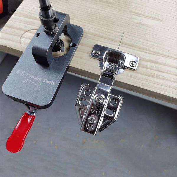 professional hand tool sets 35mm hinge boring jig woodworking hole drilling guide locator with fixture aluminum alloy opener template
professional hand tool sets 35mm hinge boring jig woodworking hole drilling guide locator with fixture aluminum alloy opener template