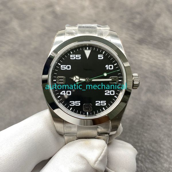 mens automatic mechanical watch 40mm stainless steel wristwatches sapphire luminous watch montre de luxe 04292330, Slivery;brown
mens automatic mechanical watch 40mm stainless steel wristwatches sapphire luminous watch montre de luxe 04292330, Slivery;brown