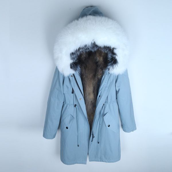 warm winter ladies coat real fur collar long parka natural raccoon lining jacket fashion thick streetwear, Black
warm winter ladies coat real fur collar long parka natural raccoon lining jacket fashion thick streetwear, Black