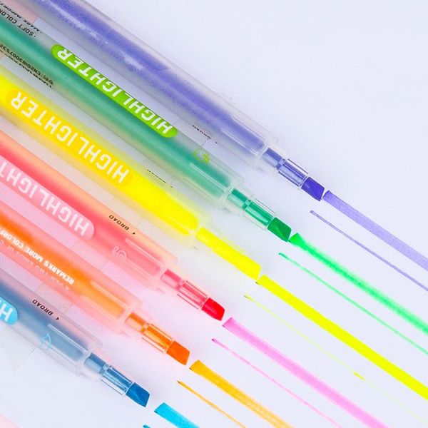 highlighters double-headed stamp highlighter pen diy hand account for students creativity stationery 1 set of 6 6-color marker pens, Black;red
highlighters double-headed stamp highlighter pen diy hand account for students creativity stationery 1 set of 6 6-color marker pens, Black;red