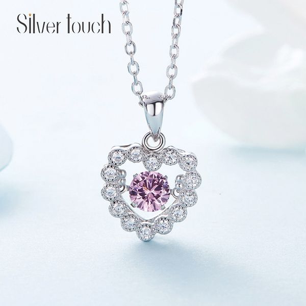 necklace korean crossfors925 pure silver zircon with a heart-shaped clavicle chain 
necklace korean crossfors925 pure silver zircon with a heart-shaped clavicle chain