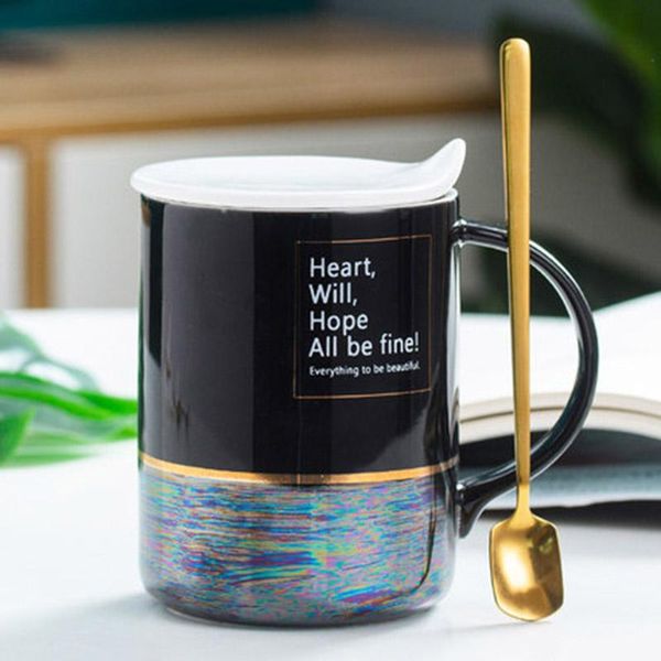 1pcs 380ml letter gold ceramics cup with lid and spoon nordic style porcelain coffee milk tea juice mug gift for friend mugs
1pcs 380ml letter gold ceramics cup with lid and spoon nordic style porcelain coffee milk tea juice mug gift for friend mugs