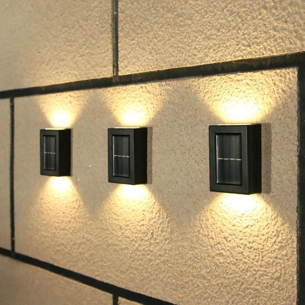 solar lamps led light outdoor wall lamp garden waterproof courtyard stair fence sconce decoration
solar lamps led light outdoor wall lamp garden waterproof courtyard stair fence sconce decoration