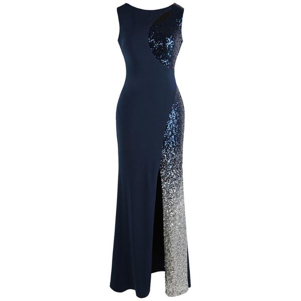 party dresses angel-fashions prom dress sequin gradient splicing slit sleeveless wedding royal blue 472, White;black
party dresses angel-fashions prom dress sequin gradient splicing slit sleeveless wedding royal blue 472, White;black
