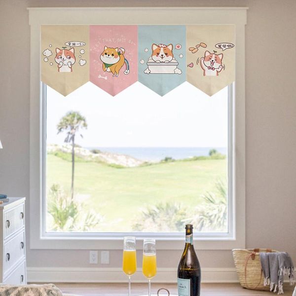 creativity lovely cartoon dog patterm triangle door curtains deocr kitchen bedroom window partition short hanging half-curtains curtain & dr
creativity lovely cartoon dog patterm triangle door curtains deocr kitchen bedroom window partition short hanging half-curtains curtain & dr