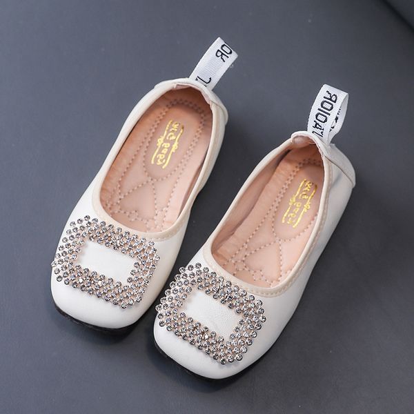 Children Shoes Girls PU Leather Casual Shoes Soft Comfortable Princess Loafers Slip On Kids Shoes Rhinestones Baby Infant Flats, White
Children Shoes Girls PU Leather Casual Shoes Soft Comfortable Princess Loafers Slip On Kids Shoes Rhinestones Baby Infant Flats, White