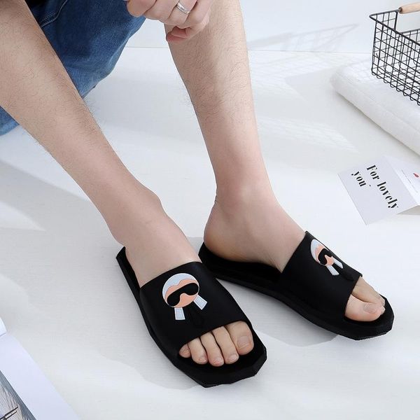 slippers beach thick-soled sandals and women summer wear men fashion all-match korean couple bathing bathroom drag, Black
slippers beach thick-soled sandals and women summer wear men fashion all-match korean couple bathing bathroom drag, Black