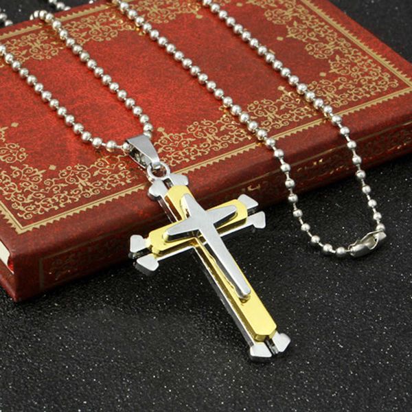 designer necklace luxury jewelry stainless steel chain chains for men men cross pendant 2021, Silver
designer necklace luxury jewelry stainless steel chain chains for men men cross pendant 2021, Silver