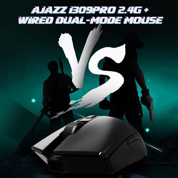 mice ajazz i309pro rechargeable gaming mouse 2.4g wireless type-c dual-mode ergonomic with rgb light effect black
mice ajazz i309pro rechargeable gaming mouse 2.4g wireless type-c dual-mode ergonomic with rgb light effect black