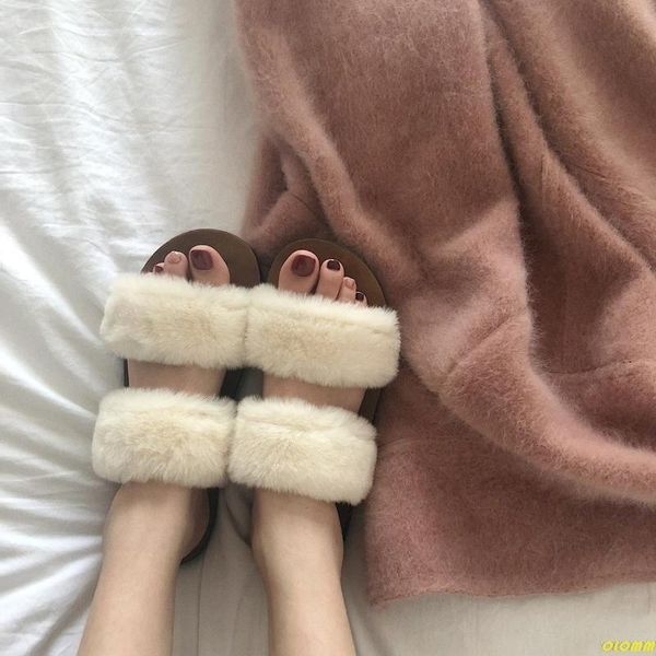 summer fluffy raccoon fur slippers shoes women faux flip flop flat furry slides outdoor sandals woman amazing, Black
summer fluffy raccoon fur slippers shoes women faux flip flop flat furry slides outdoor sandals woman amazing, Black