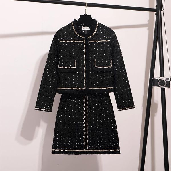 autumn winter runway tweed womens dresses cardigan short jacket coat bodycon mini dress ladies fringed tassels woolen 2 piece set, White
autumn winter runway tweed womens dresses cardigan short jacket coat bodycon mini dress ladies fringed tassels woolen 2 piece set, White
