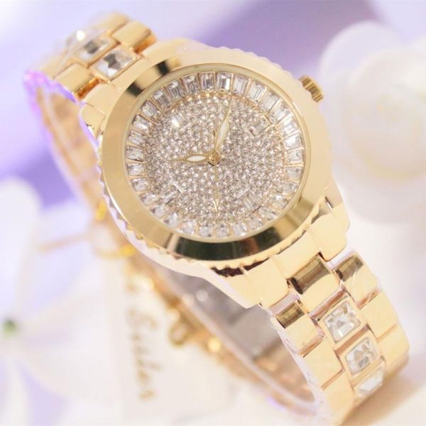 wristwatches quartz women watches fashion casual ladies watch female gold full crystal diamond relogio feminino clock bayan saat, Slivery;brown
wristwatches quartz women watches fashion casual ladies watch female gold full crystal diamond relogio feminino clock bayan saat, Slivery;brown