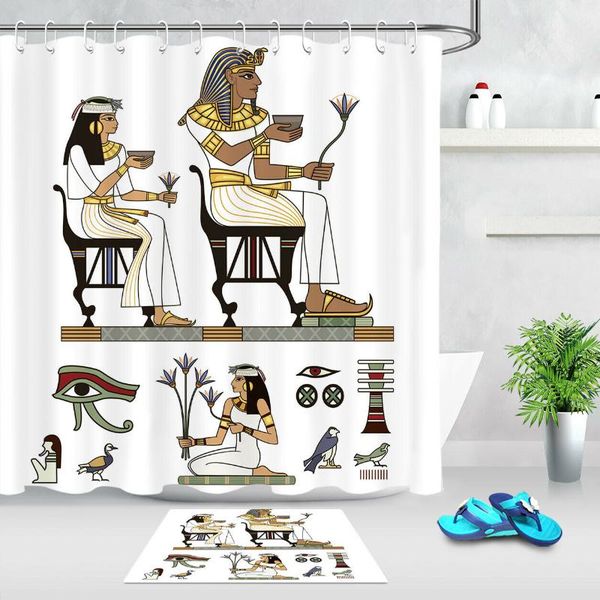 shower curtains waterproof fabric ancient egyptian nobility curtain set bathroom hooks
shower curtains waterproof fabric ancient egyptian nobility curtain set bathroom hooks