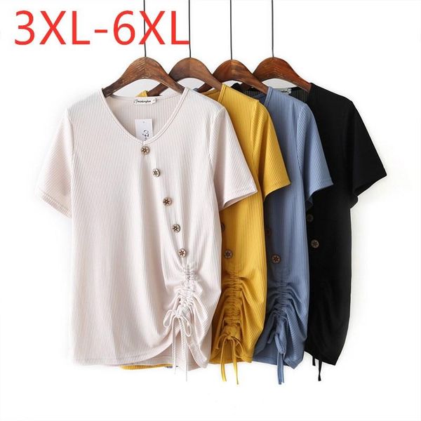 ladies summer plus size for women large short sleeve loose viscose button beige v-neck t-shirt 3xl 4xl 5xl 6xl women's, White
ladies summer plus size for women large short sleeve loose viscose button beige v-neck t-shirt 3xl 4xl 5xl 6xl women's, White