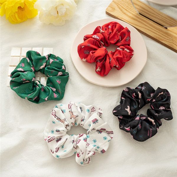 christmas scrunchie hair ring satin printted xmas hair rope elastic hairband ponytail holder hair accessories headdress, Pink
christmas scrunchie hair ring satin printted xmas hair rope elastic hairband ponytail holder hair accessories headdress, Pink