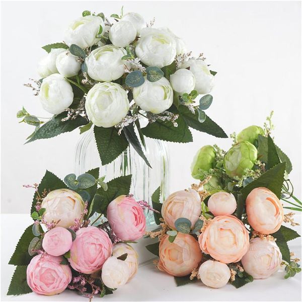 vintage artificial silk tea rose flowers 7 heads buds bouquet wedding home retro faux false fake flower party diy decoration decorative & wr
vintage artificial silk tea rose flowers 7 heads buds bouquet wedding home retro faux false fake flower party diy decoration decorative & wr