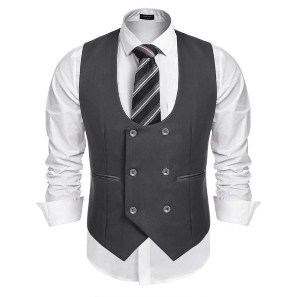 men's vests men u-neck sleeveless double-breasted slim fit patchwork business business, work suit vest pocket, button, Black;white
men's vests men u-neck sleeveless double-breasted slim fit patchwork business business, work suit vest pocket, button, Black;white