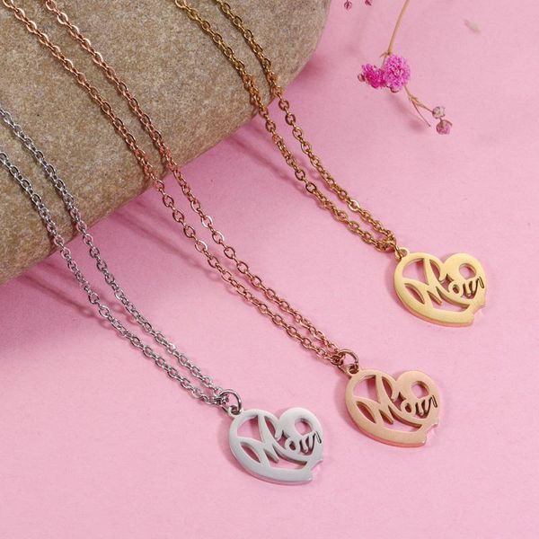 pendant necklaces fnixtar 20pcs hollow heart mom stainless steel cable chain for women's men's fashion jewelry 2021, Silver
pendant necklaces fnixtar 20pcs hollow heart mom stainless steel cable chain for women's men's fashion jewelry 2021, Silver