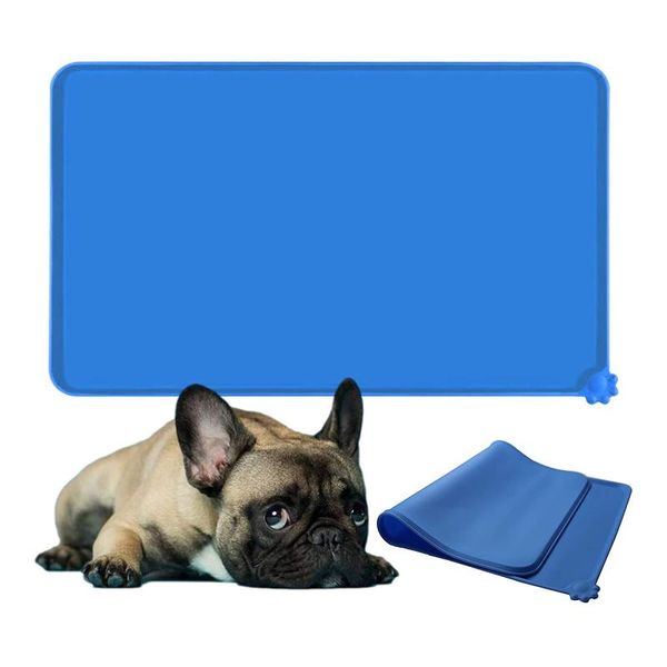 silicone pet feeding mat waterproof raised edges pets placemat tray mats to sdog and spills water bowl on floor kennels & pens 
silicone pet feeding mat waterproof raised edges pets placemat tray mats to sdog and spills water bowl on floor kennels & pens