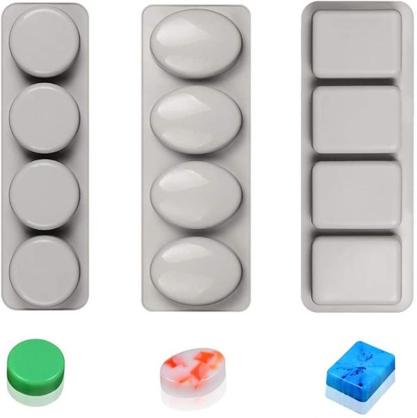 craft tools 4-grids diy silicone soap mold for handmade making forms baking mould home kitchen supplies candle
craft tools 4-grids diy silicone soap mold for handmade making forms baking mould home kitchen supplies candle