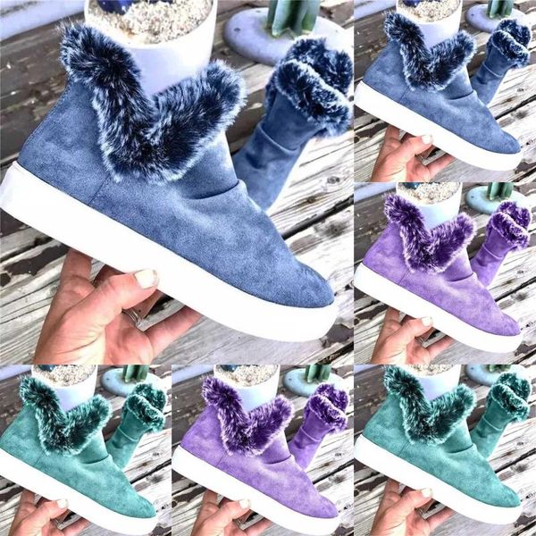 boots 2021 winter ankle women solid color keep warm fashion plus velvet boot flat snow, Black
boots 2021 winter ankle women solid color keep warm fashion plus velvet boot flat snow, Black