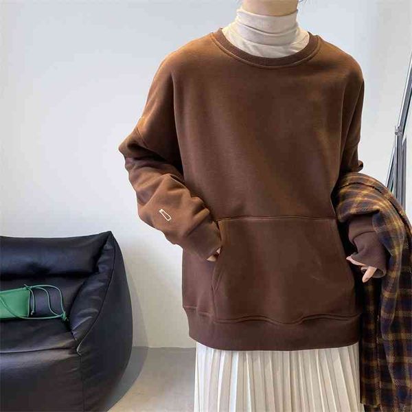 zhidi xi plush thickened embroidery round neck sweater women's 2020 winter korean loose bf pullover long sleeve 1907, Black
zhidi xi plush thickened embroidery round neck sweater women's 2020 winter korean loose bf pullover long sleeve 1907, Black