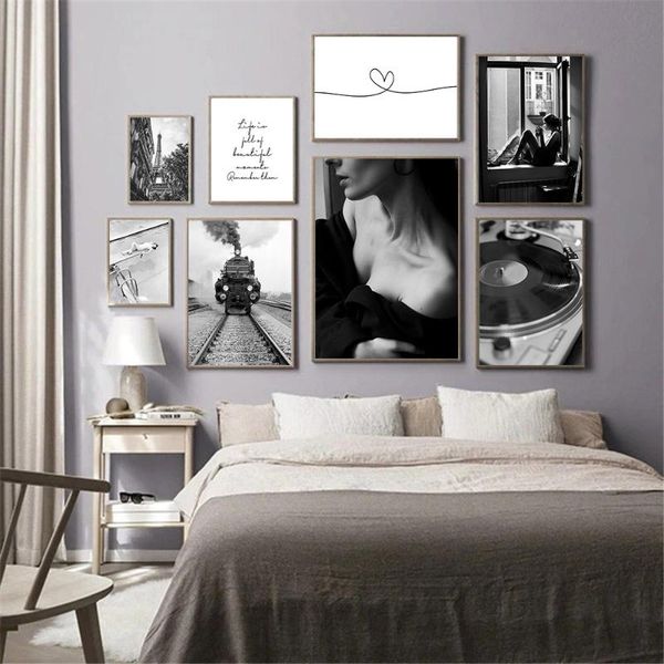 paintings black and white painting train tower phonograph canvas poster woman wall art print nordic living room decorpictures
paintings black and white painting train tower phonograph canvas poster woman wall art print nordic living room decorpictures