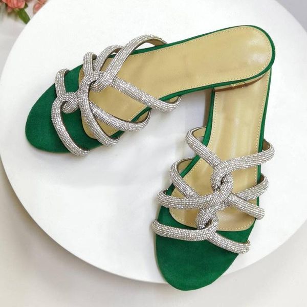 doris fanny design genuine leather outdoor summer crystals slippers ladies fashion rhinestone slides for women, Black
doris fanny design genuine leather outdoor summer crystals slippers ladies fashion rhinestone slides for women, Black