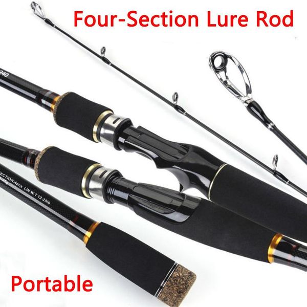 boat fishing rods 1.8m/2.1m/2.4m/2.7m/3.0m 4 section m power durable carbon fiber spinning casting rod portable travel lure china
boat fishing rods 1.8m/2.1m/2.4m/2.7m/3.0m 4 section m power durable carbon fiber spinning casting rod portable travel lure china