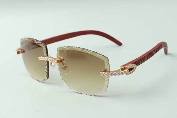 2021 unique designers sunglasses 3524023 endless diamond cuts lens natural tiger wood temples glasses, size: 58-18-135mm, White;black
2021 unique designers sunglasses 3524023 endless diamond cuts lens natural tiger wood temples glasses, size: 58-18-135mm, White;black