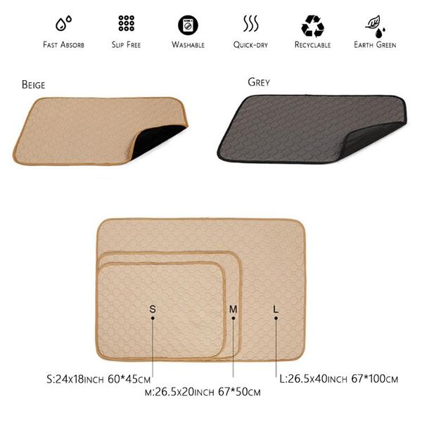 kennels & pens washable dog pet diaper pad urine absorbing environmental protection non-wet waterproof reusable training protecti
kennels & pens washable dog pet diaper pad urine absorbing environmental protection non-wet waterproof reusable training protecti