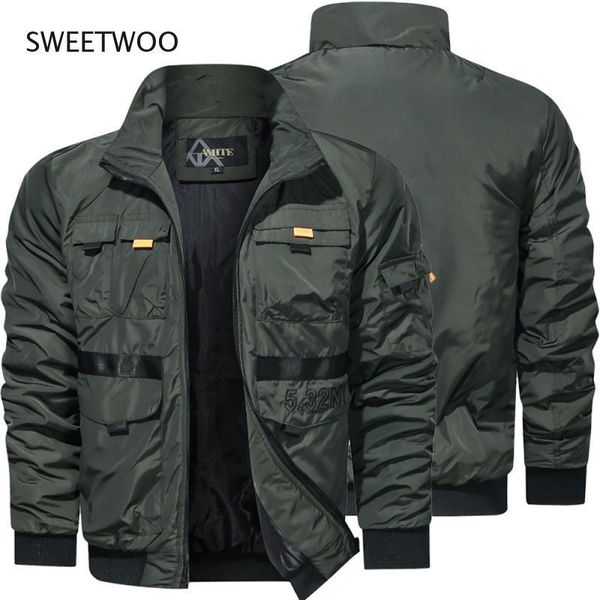 running jackets men zipper bomber jacket green coat male windbreaker outdoor military fashion clothing autumn 2021, Black;red
running jackets men zipper bomber jacket green coat male windbreaker outdoor military fashion clothing autumn 2021, Black;red